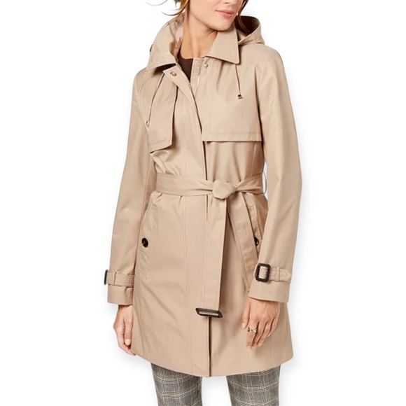 Calvin Klein Jackets & Blazers - Calvin Klein Belted Trench Coat Camel Colour WITHOUT HOOD
